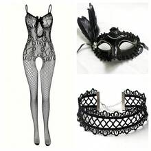 1pc Playful Fox Face Feather Mask, Private And Sexy. Suitable For Wearing At Parties, Gatherings And Festivals. Valentine's Day Costume