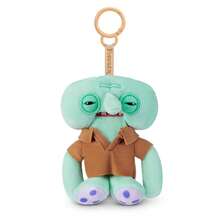 Spin Master X 5-Inch Plush Keyring, Licensed //Gary The Snail/Squidward/Sheldon Plankton, Funny Ugly Monster Stuffed Animal With Human-Like Teeth, Collectible Bag Charm For Kids, Tweens, Teens, Adults, Fans Of Weird Plush - Squidward - View 1