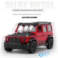 1件合金商务车埃尔法SUV G级模型玩具，青少年收藏玩具，酷炫越野车玩具收藏，最佳礼物，生日礼物 - 彩色 - 查看 7