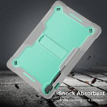 HUASEMI Galaxy Tab S10 FE Plus 13-Inch Protective Case - Full Coverage Tablet Protective Case With Built-In Stand