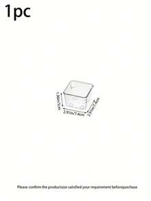 Bộ khay/hộp đựng trong suốt 1/7 chiếc/11 chiếc/18 chiếc, 7 kích cỡ, đa năng, thích hợp để đựng mỹ phẩm, dụng cụ nhỏ, bát đĩa, v.v. Ứng dụng cho bàn trang điểm, nhà bếp, ngăn kéo văn phòng, phòng ngủ, tủ và nhiều nơi khác. - Trong sáng - Xem 10