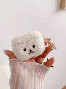 卡通泰迪熊毛绒保护壳带钥匙扣，可爱蓬松保护套，兼容 1/2/3/4/Pro/Pro2/Pro3，防震、保护、防尘、时尚 - 彩色 - 查看 26