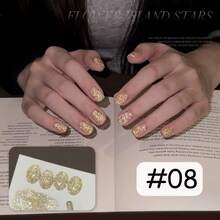 12毫升秋冬美甲粉红蓝闪粉凝胶指甲油，2025网络红人闪光反光迪斯科钻石胶指甲油美白流行美甲沙龙美甲用品圣诞美甲 - 彩色 - 查看 13