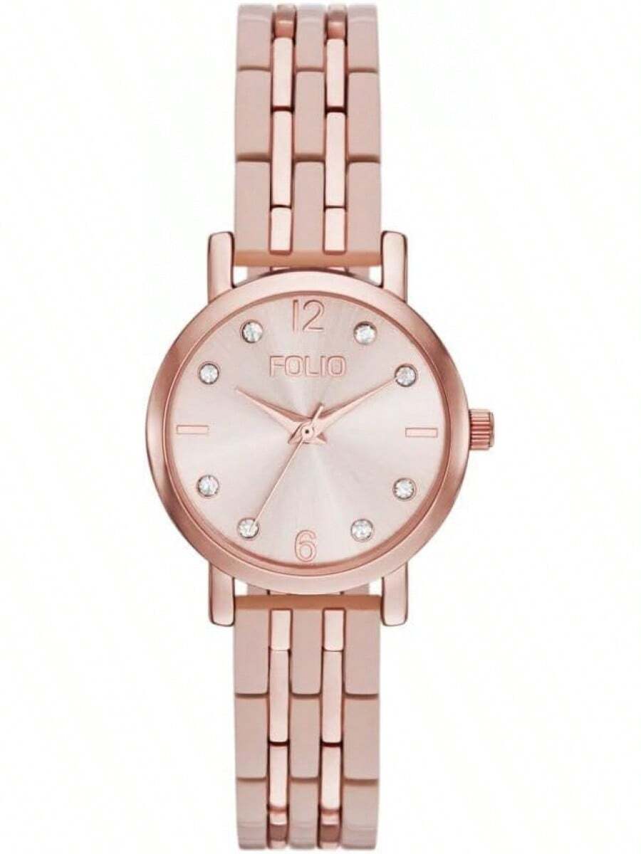 Reloj fmdkh528 kohls de aleación en color oro rosa para dama - Tipo de Enchufe A Japonés (100V) - Ver 1