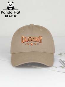 MLFO 可调节轻便加拉塔萨雷队徽印花软顶棒球帽，透气舒适，弯檐设计，男女通用运动帽，适合足球、高尔夫、徒步、露营和休闲户外活动，也适合球迷和日常佩戴。 - GALATASARAY - 查看 8