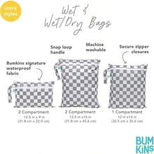 Baby Wet Bag - azul,(藍色熱帶)+ Bumkins - 查看 6