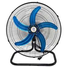 Ventilador Metálico 3 En 1 Con 5 Aspas 50 Cm Mod. Tn001 45.72 Cm 60 Negro Cromo Metal 5 - Negro - Ver 5