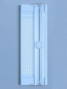 1个A3/A4双向裁纸刀，易于使用的精密裁切工具，适用于手工纸、卡片、照片裁剪，学校、家庭和办公用品