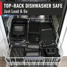 Mueller Pro-Series 10-In-1, 8 Blade Vegetable Chopper, Mandoline Slicer, Onion Mincer, Cutter, Dicer, Veggie Chopper With Container, Kitchen Essentials & Gadgets, House Warming Gifts New Home, Black - 黑色 - 查看 8