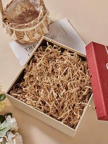 20克/50克皱纹纸屑 - 彩色纸屑填充物，适用于可爱的复活节、婚礼、生日装饰工艺盒包装用品