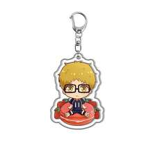 BOOMCOMIC 1个/4个可爱排球队员亚克力钥匙扣 - 日向翔阳、影山飞雄、月岛萤、泽村大地、菅原孝支，可爱挂件，男女通用，适用于背包、钥匙、汽车装饰、粉丝礼物、Y2K时尚、轻巧、色彩鲜艳、双面印刷、高清材质、创意配饰、日常使用、派对装饰、收藏 - 彩色 - 查看 17