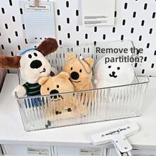 大容量亚克力化妆品收纳盒，面膜收纳盒，透明隔层收纳盒，梳妆台护肤品收纳架 - 彩色 - 查看 9