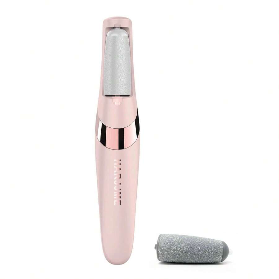 Electric Foot Callus Remover, Pedicure Grinder, Sander & Filer Tools For Effective Feet Scrubber (Removedor De Callos En Los Pies) (Pink-Grey) - 粉色 - 查看 1