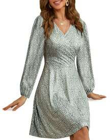 Boho    Split  Wrap    Home - Green - View 2