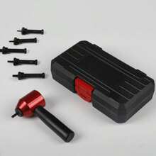 26Pcs Rivet Nut Drill Adapter M3 M4 M5 M6 M8 Metric Mandrel Rivet Nut Thread Insert Aluminum Drill Attachment Tool Set - 26pcs - View 7