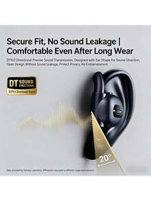 REMAX OpenBuds P5 Pro Open-Back Bluetooth Earbuds Feature Intelligent Ear Detection, AI Call Noise Reduction Technology, Intelligent Hands-Free Calling, Touch Controls, Synchronized Audio And Video With Zero Latency, And A Game Mode In Jade White. - Elephant White - View 7