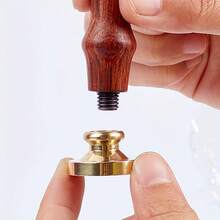 BAOFALI 1pc Magical Space Wax Seal Stamp, 25mm, Detachable Brass Head, No Handle, Classic Wax Seal Stamp For Decorating Cards, Envelopes, Invitations, Packages. Wax Seal Stamp Head - Wedding Invitation Wax Seal - Gift Packaging Wax Seal Stamp - one-size - View 8