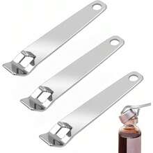 3 Pack Mini Vial Opener, Stainless Steel Bottle Decapper Tool For , Oral Medicines & Beverages, Compact Bottle Opener For Nurses, Pharmacies And Home Use - 1 - Xem 2