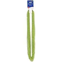 Beistle 50570- Party Beads, Small Round, 12/Card, Light Green(Tala Única 12 piezas) - Multicolor - Ver 5