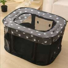 1pc Foldable Pet Maternity House, Cat/Dog Nest, Pet Cage, Shelter For Cats & Dogs - Multicolor - View 3