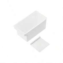 1pcs Butter Dish With Lid, Meal Prep Containers, Butter Cutter, Food Storage Box, 10g Precision Cutter For Cheese & Cream Storage, Airtight Food Storage Containers With Lids, Kitchen Accessories With Non-Slip Handles For Fridge Organization - 白色 - 查看 7