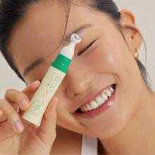 Anshuren Peptide Brightening Roll-On Essence Eye Cream - Hydrating, Anti-Wrinkle, Improving Dullness And Brightening The Eye Area. Roll-On Massage For Cool And Comfortable Eye Care. - Mint Green - View 1