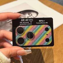 Apple 17 Pro/17 Pro Max Camera Lens Protector - High Definition Ultra-Thin Tempered Glass, Anti-Scratch, Easy Installation, Precise Fit, Minimalist Design - Silver - View 11