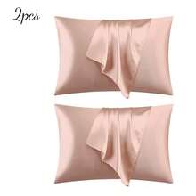 Personalised Embroidered Satin Pillowcase,Satin Pillowcase,Ultra Soft And Breathable, No Filler,For Women Sleeping,Personalized Natural Pure Silk Pillowcase With Embroidery, Bridal/ Wedding Gift, Custom Gift For Family - Multicolor - View 22