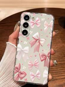 1个创意粉色蝴蝶结软手机壳，兼容 17/17 Air/17 Pro/17 Pro Max，兼容荣耀，兼容红米，兼容三星Galaxy A04e/12/A13/A14/A34/A50/A52/A53/A54/S21/S22/S23/S24/S25/S25 Ultra，6A/7A/8A，12T/13T，国际版，非国内版 - 無色 - 查看 6