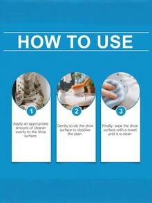 Multi-Functional Whitening Shoe Cleaner, Oxidation-Reduction Agent, Stain Removal & Whitening Repair, Suitable For White Shoes, Removes Yellowing & Stains, Prevents Oxidation; Portable Surface Cleaner,Shoe,Spring Summer Picks,Brides Maid Gifts,Room,Bedroom Deccor,Bedroom Deccor,Beach,Travel,For Men,For Women,Vacation - Multicolor - View 6