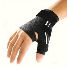 Qing1 Ergonomic Wrist Brace With Thumb Support - Carpal Tunnel Wrist Brace With Adjustable Thumb Support, Suitable For Left Or Right Hand.270°   Wrap Design With 3 Straps To Ensure A Perfect Fit. - 玫瑰紅 - 查看 6