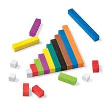 hand2mind Foam Cuisenaire Rods Small Group Set Fraction Bars Montessori Number Rods Counting Blocks Math Manipulatives Math Teacher Supplies Kindergarten Homeschool Supplies 6 Sets of 74Duradero y cultiva el interés de los niños - Multicolor - Ver 4
