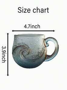 1 chiếc cốc thủy tinh gợn sóng thanh lịch, cốc uống nước bằng thủy tinh borosilicate trong suốt chất lượng cao, chịu nhiệt, thích hợp cho cà phê, sữa, nước ép, rượu whisky và nước ngọt, lý tưởng cho gia đình, văn phòng, quán cà phê và trang trí bàn ăn sang trọng; một lựa chọn lãng mạn cho bàn tiệc Ngày Valentine, và là món quà thanh lịch dành cho bạn gái, bạn trai hoặc người yêu. - Nhiều màu - Xem 3