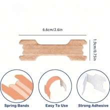 30/60pcs Comfortable Reusable Breathing Nose Strips | Durable Multifunctional, Help You Enjoy A Good Night's Sleep - Multicolor - View 2