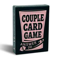 50pcs High-Quality Couple Card Game, Suitable For Drinking With Friends, Party, Couple's Date, Promoting Relationship And Friendship, Fun Classic Cards For Christmas, Halloween, Valentine's Day, Romantic Date Gift - Multicolor - View 2