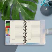 A7 Cornell Design Planner Refill 6 Holes Notebook Binder Refills, A7 College Rule Note Linned Planner Inserts For Filofax 100gsm Paper Pocket Size, 4.84 X 3.23'', Harphia - ColorC - View 8