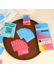 Funny Music Cards Misheard Music Lively Card Game, Fun-Filled Interactive Engaging Group Activity – Ideal For Game Night Party Family Gatherings Friends Get-Togethers, Must-Have For Music Lovers & Fun-Seeking Groups - 音樂撲克牌(500張) - 查看 4