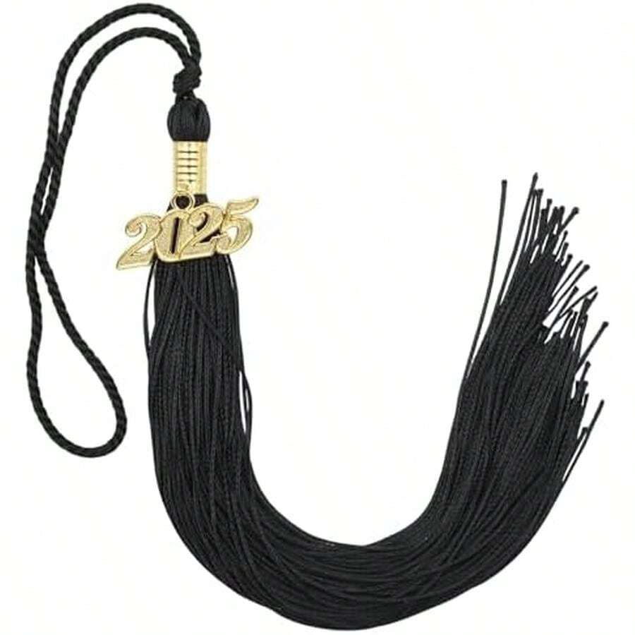 2025 Graduation Tassel With Gold Date Drop, Fits Bachelor Caps For 2025 Graduation Ceremony On College, Primary And Secondary Schools (Blue+Yellow) - Hồng - Xem 1