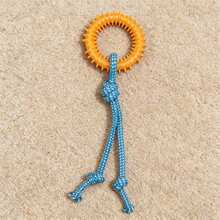 Durable Dog Chew Toy, Suitable For Chewing Dogs, Anxiety Relief Rope Toy | Interactive Training Toy For Large, Medium And Small Dogs, Durable Pet Tug Of War Toy, Single Pack Pet Dog Pulling Toy, Interactive Chew Toy For Small And Medium Dogs - Multicolor - View 6
