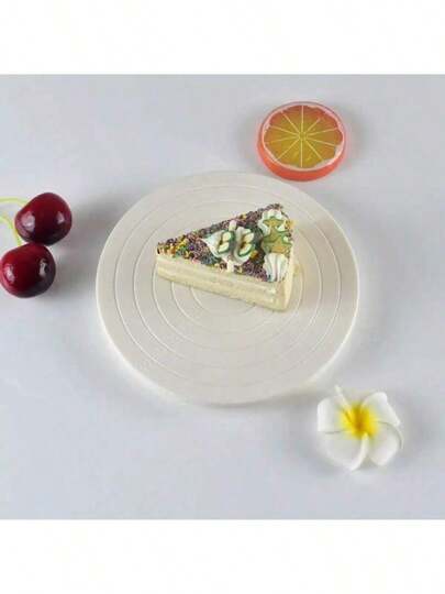 Cake Decorating Turntable Tool, Royal Icing Decorating Aid, DIY Baking Turntable, Cookie Centering Ring, Home Kitchen Baking Tool, ABS Material, Easy To Clean, Non-Slip Base, Suitable For Beginners And Professional Bakers, Essential For Royal Icing, Cookie, And Fondant Cake Decoration.