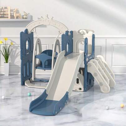 滑り台 すべり台 ブランコ スイング 大型遊具 すべりだい 収納スペース スライダー 室内 遊具 キッズ キッズパーク 子供 バスケットゴール 子供 誕生日プレゼント