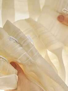 100pcs White Plastic Curtain Hooks - Modern Style, Durable & Lightweight, Suitable For Curtains, Drapes, Window Decor - Easy Installation, No Damage Hanging, Curtain Hanging Tool | Modern Curtain Hooks | Durable Plastic Hooks, Practical Hooks - Multicolor - View 9