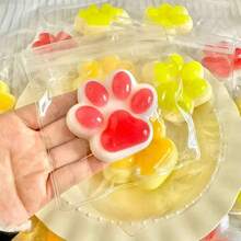 1pc High-Quality Realistic Fruit Series Cat Claw Squeeze Toy, Slow Rebound, Durable, Helps Relieve Stress For Children/Adults, Suitable As Gift For Children/Adults, Holidays/Halloween/Christmas, Interesting Toy For Boys/Girls, Easter Toy, Easter Gift, Easter Decor, Easter Basket Filler, Soft Squeeze Toy, Stress Relief Toy, Children Toy, Party Favor - Multicolor - View 21