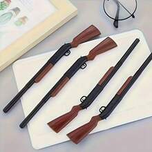 Bộ 4/5/10 bút bi hình súng - Bút bi hình súng săn độc đáo, mực đen 1.0mm, thích hợp cho người đam mê thể thao ngoài trời (19cm, nhựa ABS, bút viết thú vị) - Nhiều màu - Xem 3