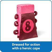 hand2mind - Bloques de numeros para Cantar a lo Largo de superheroes Juguetes de musica numeros para niños pequeños Juguetes de Aprendizaje de matematicas preescolares Peluches de Animales deDuradero y cultiva el interés de los niños - Multicolor - Ver 7