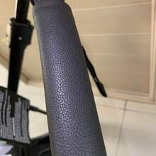 6.69英寸*4.13英寸 Bugaboo Bee 婴儿推车把手套，PU皮革保护套替换配件 - 黑色 - 查看 11