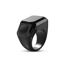 Electronic Prayer Rings Ring Finger Counter With OLED Display Silent Touch Type-C Rechargeable Mini Tally Counter Faith Companion - Black - View 13