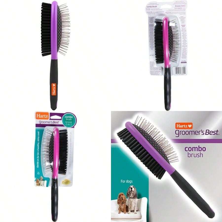 Hartz Cepillo Combinado Deluxe(Cepillo desenredante 1 Count (Pack of 1)) - Multicolor - Ver 1