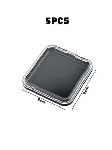 透明美甲收纳盒，美甲贴纸收纳盒，带按扣的美甲包装盒，珠宝化妆品收纳盒，塑料假指甲展示盒，美甲工具收纳盒，DIY串珠收纳盒，塑料收纳盒，透明塑料桌面收纳盒，小型长方形收纳盒，适用于家庭、美甲沙龙、化妆品、钻石画、美甲、电子元件、桌面收纳、旅行收纳，女士礼物，圣诞礼物，创意女士礼物，房间装饰 - 彩色 - 查看 16