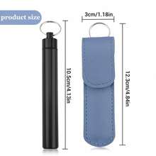 12PS Innovative Spring Ear Wax Cleaner Tool Set Ear Pick Ear Wax Removal Kit - Black+Blue - View 3